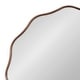 preview thumbnail 34 of 55, Kate and Laurel Viona Round Scalloped Mirror