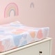 preview thumbnail 5 of 4, Bedtime Originals Rainbow Hearts Pink/Purple Baby/Infant Changing Pad Cover
