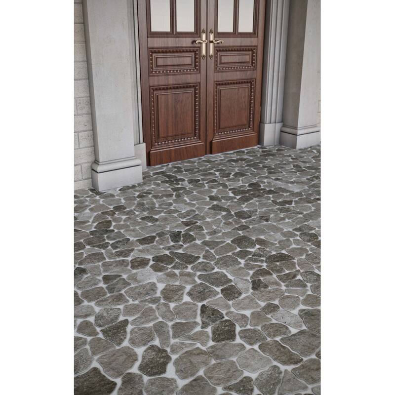 Cruz Bay Studio MKT3023 Full Eclectic - 18" x 18" Pebble and Rock