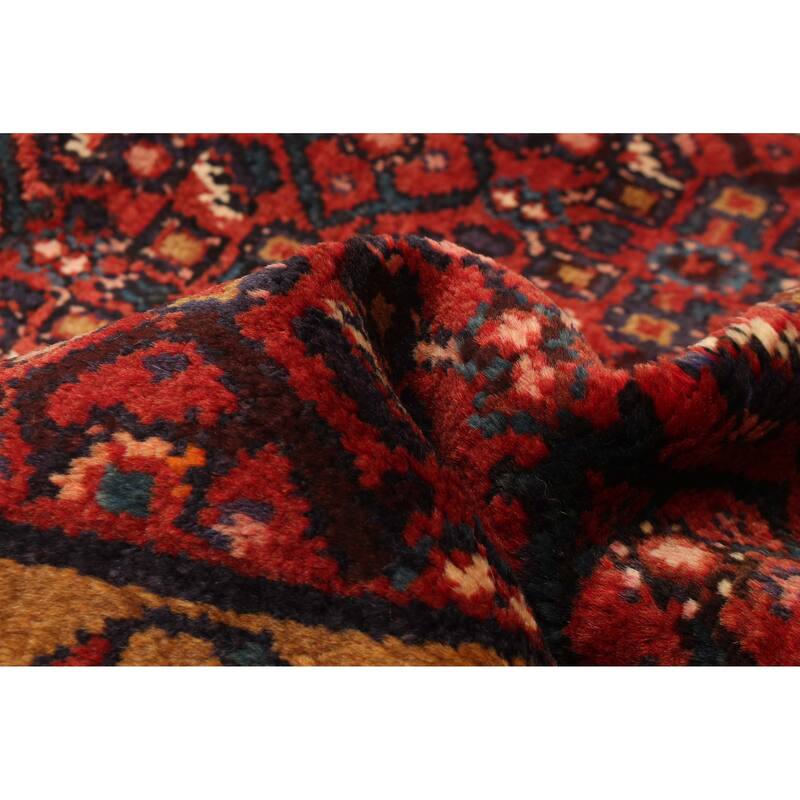 ECARPETGALLERY Hand-knotted Andelz Red Wool Rug - 2'11 x 10'2
