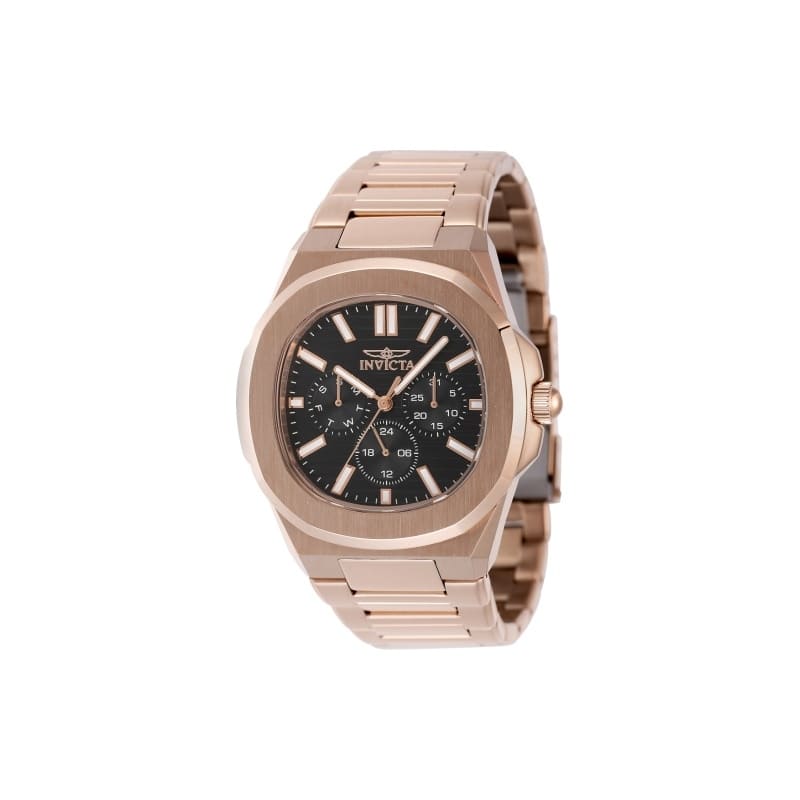 Invicta Men's 48524 Speedway Quartz Chronograph Brown Dial Watch - Black