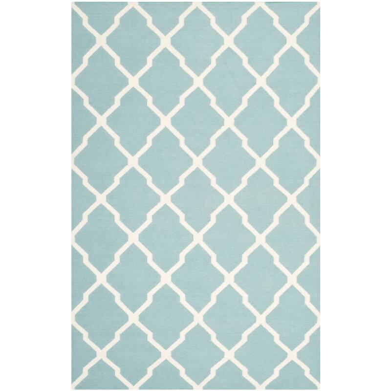 SAFAVIEH Handmade Flatweave Dhurries Chiang Modern Moroccan Wool Rug