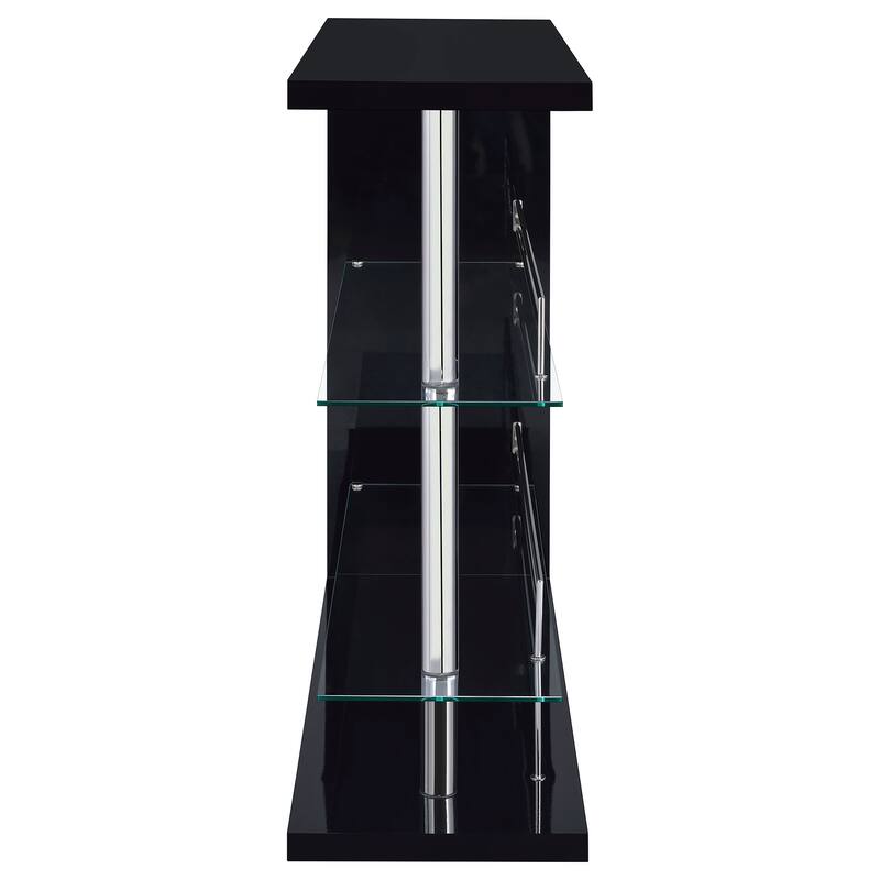 Prescott Contemporary Rectangular Home Bar Table