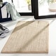 preview thumbnail 9 of 90, SAFAVIEH Natural Fiber Pacific Casual Border Sisal Rug 2' x 3' - Marble/Linen