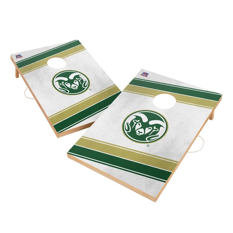 Colorado State Rams 2x4 Tailgate Cornhole Boards - Include Team Logo Bags