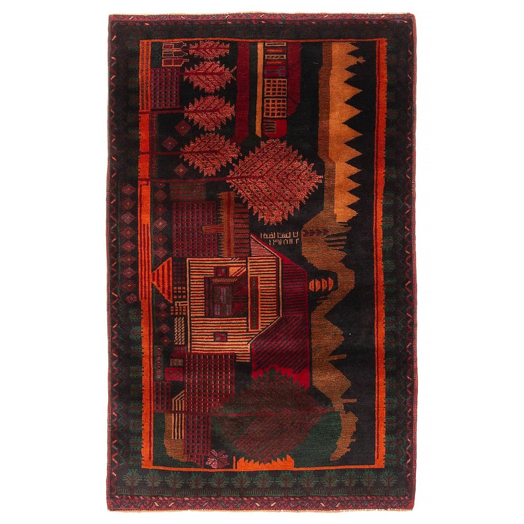Teimani Taupe Rug 2'10" x 4'8" - 2'10 x 4'8
