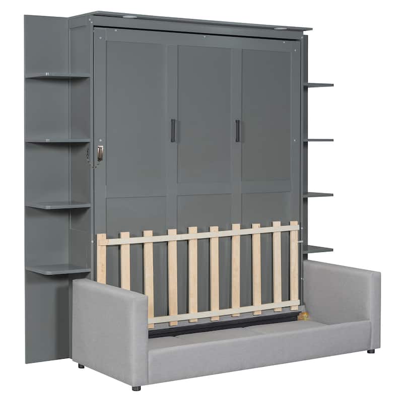 Queen Murphy Bed with Sofa