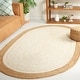 preview thumbnail 15 of 125, SAFAVIEH Handmade Natural Fiber Charlyne Bordered Round Jute Rug