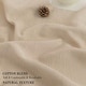 preview thumbnail 28 of 37, Cotton Blend Light Filtering Textured Back Tab/Rod Pocket Curtain Pair (Set of 2)