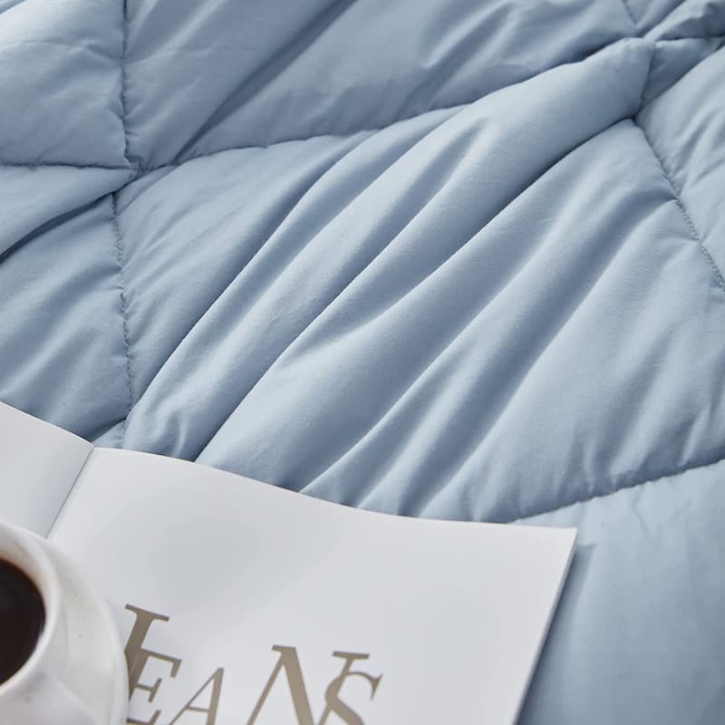 Snorze® Cotton Cloud Comforter - Coma Inducer® - Dusty Blue