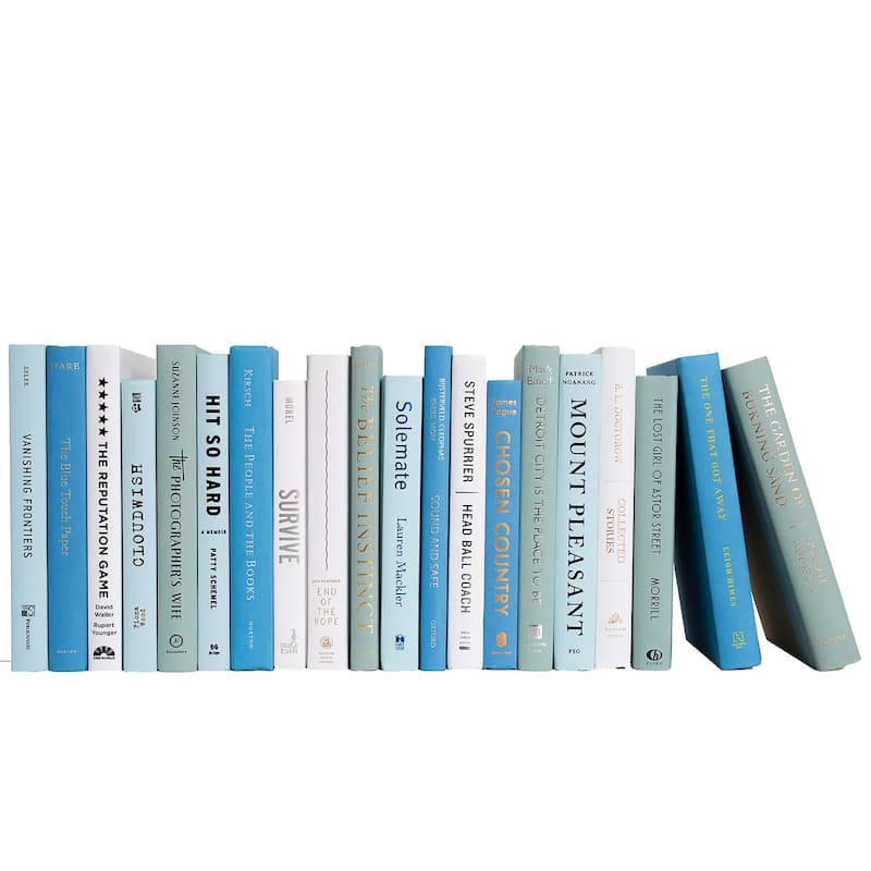 Books Blue Decorative Accessories: Ocean Color By The Foot