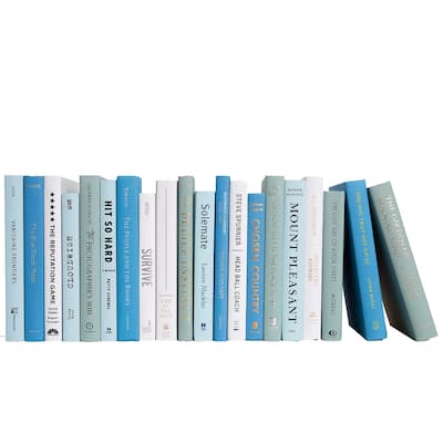 Books Blue Decorative Accessories: Ocean Color By The Foot
