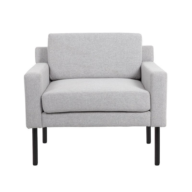 Boss Linen Weave Lounge Chair