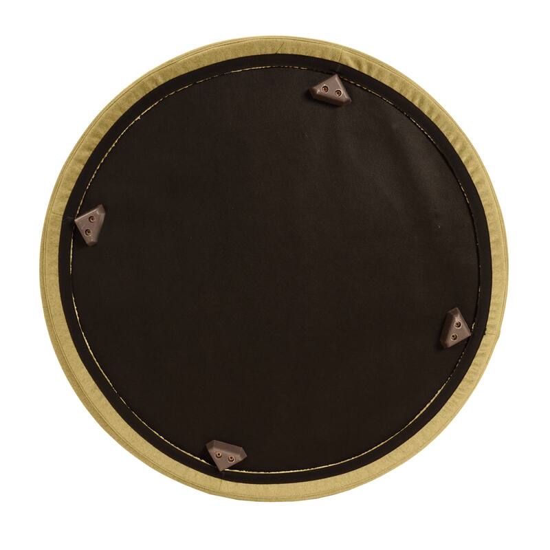 Universal 36" Round Ottoman Qivuit Green