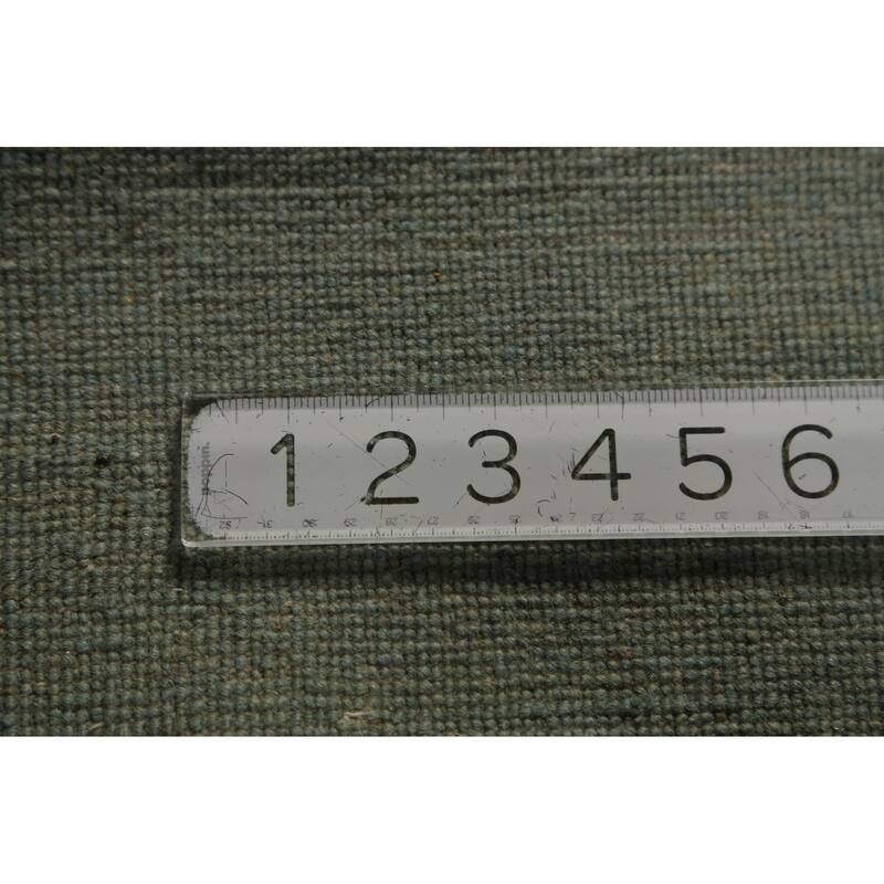 Modern Gabbeh Oriental Rug Handmade Solid Contemporary Wool Carpet - 2'6" x 4'0"