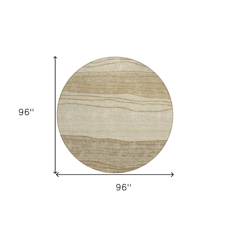 HomeRoots Striped Transitional Rectangle Outdoor Rug