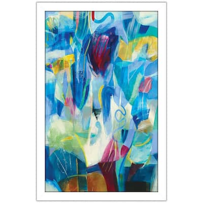 "Blue Passage" by Jill Martin Print on Acrylic.