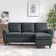 Jarenie Sofa Couch Upholstered L Shape Sectional Sofas Sets for Living Room