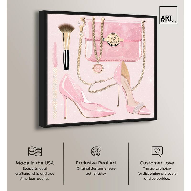 Her Favorite Choices Canvas by Art Remedy