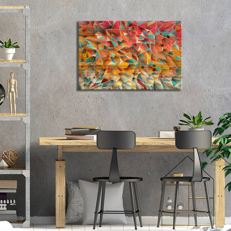 Kaos Summer Print On Wood by Diego Tirigall - Multi-Color