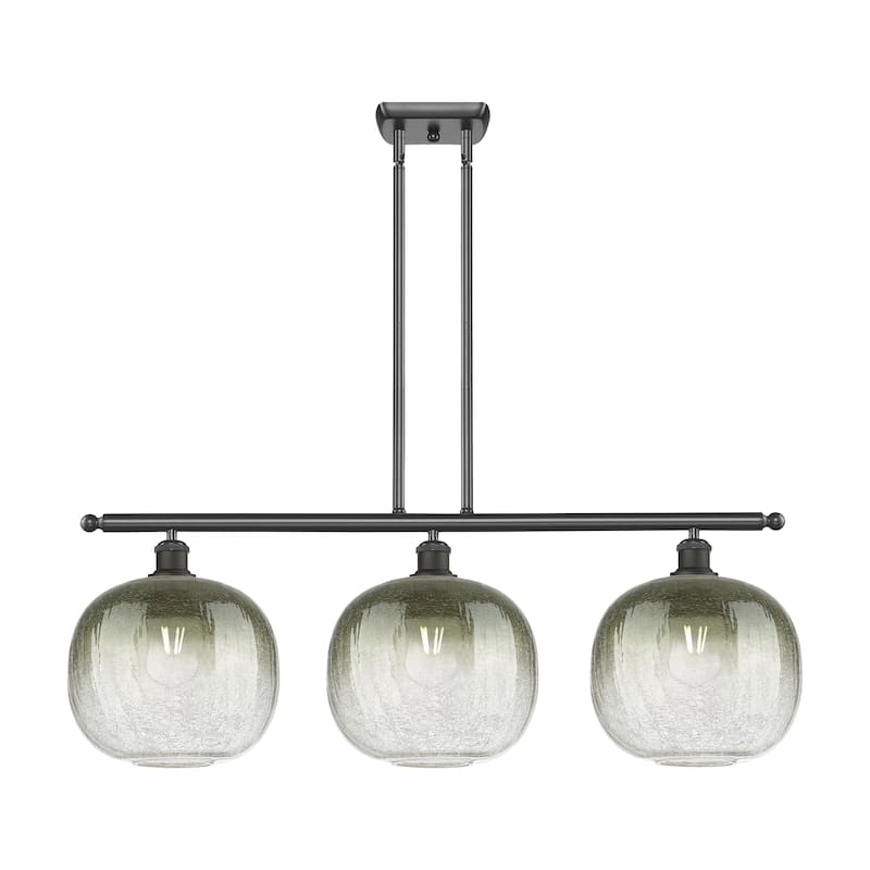 Innovations Lighting Endless Possibilities Ballston - Brookhaven Sphere - 3 Light 37" Stem Hung Island Light