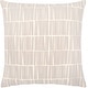 preview thumbnail 1 of 30, Artistic Weavers Ilayda Abstract Stripe Modern Throw Pillow 18"H x 18"W - Cover Only - Gray