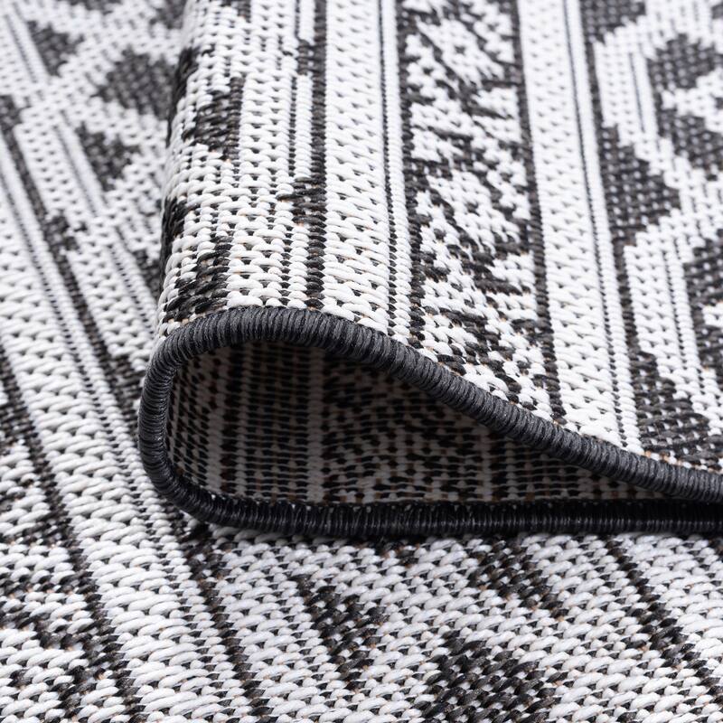 Vision Coastal Stripe Indoor/Outdoor Area Rug