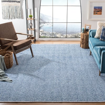 SAFAVIEH Handmade Nantucket Lydianne Modern & Contemporary Geometric Cotton Rug