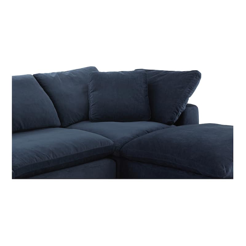 Aurelle Home Tami Reversible Lounge Sectional - 114" x 76"