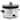 Elite Cuisine MST577 2 Qt Oval Slow Cooker with Adjustable Settings, Silver