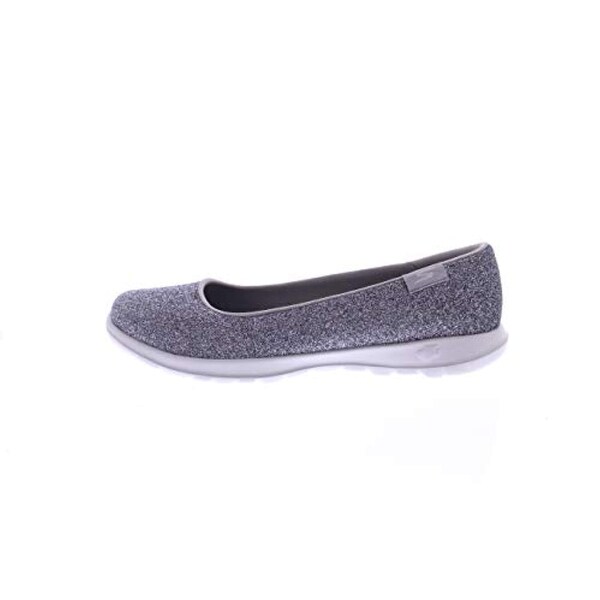 skechers go walk lite womens silver
