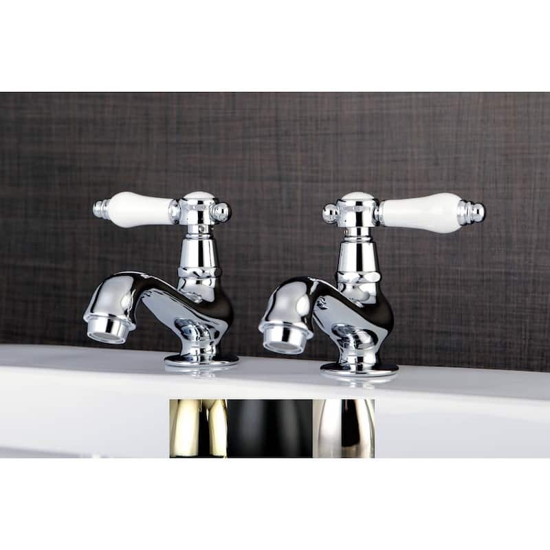 Kingston Brass Classic Basin Taps Lever Handles Bathroom Faucet