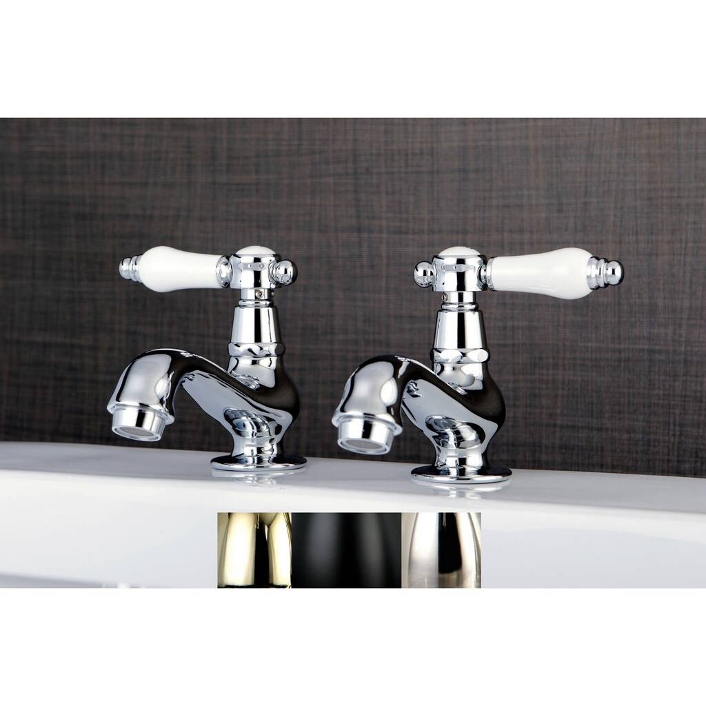 Kingston Brass Classic Basin Taps Lever Handles Bathroom Faucet