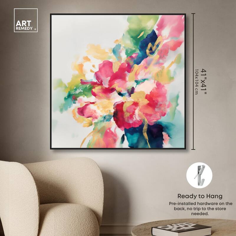 Essence of a Flower I Canvas by Art Remedy