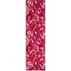 preview thumbnail 35 of 36, SAFAVIEH Monaco Farahnaz Boho Ogee Watercolor Rug 2'2" x 8' Runner - Fuchsia/Cream - Runner
