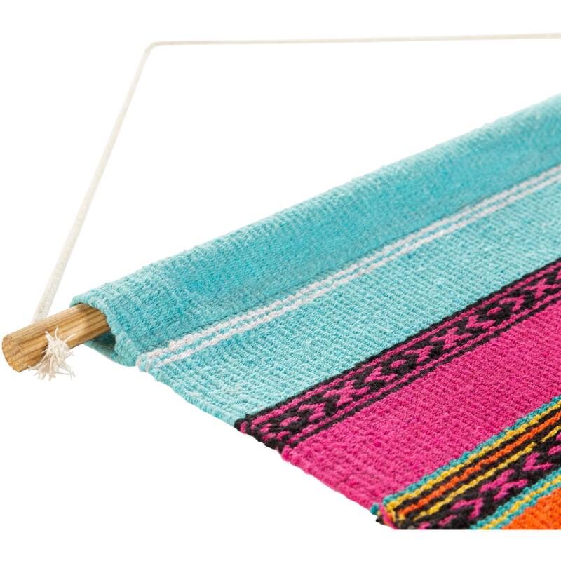 Artistic Weavers Tomi Bright & Bold Striped Wall Hanging - 36"H x 18"W
