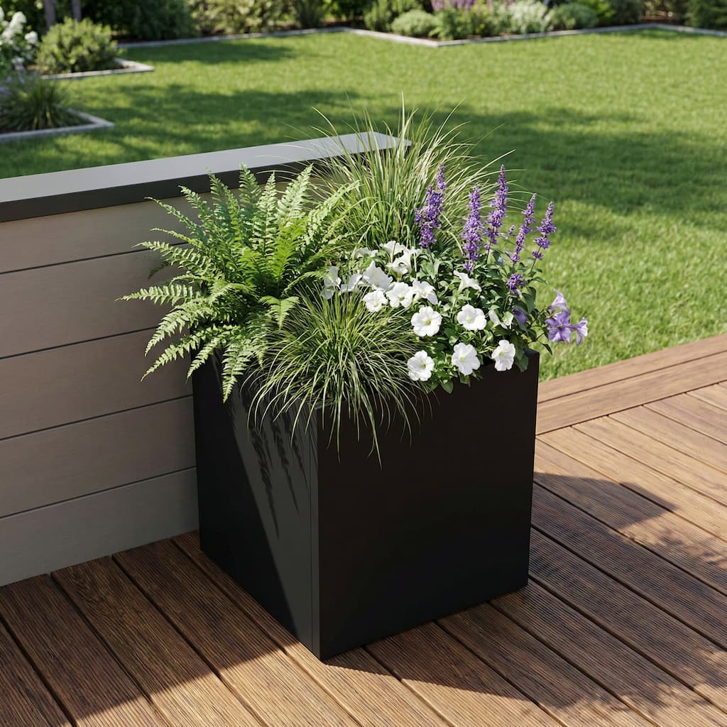 Metal Planters for Outdoor Plants