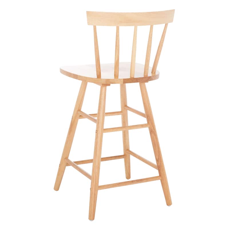 SAFAVIEH Wijnanda 25-inch Counter Stool - 17 In. W x 17 In. D x 36 In. H - 17Wx17Dx36H