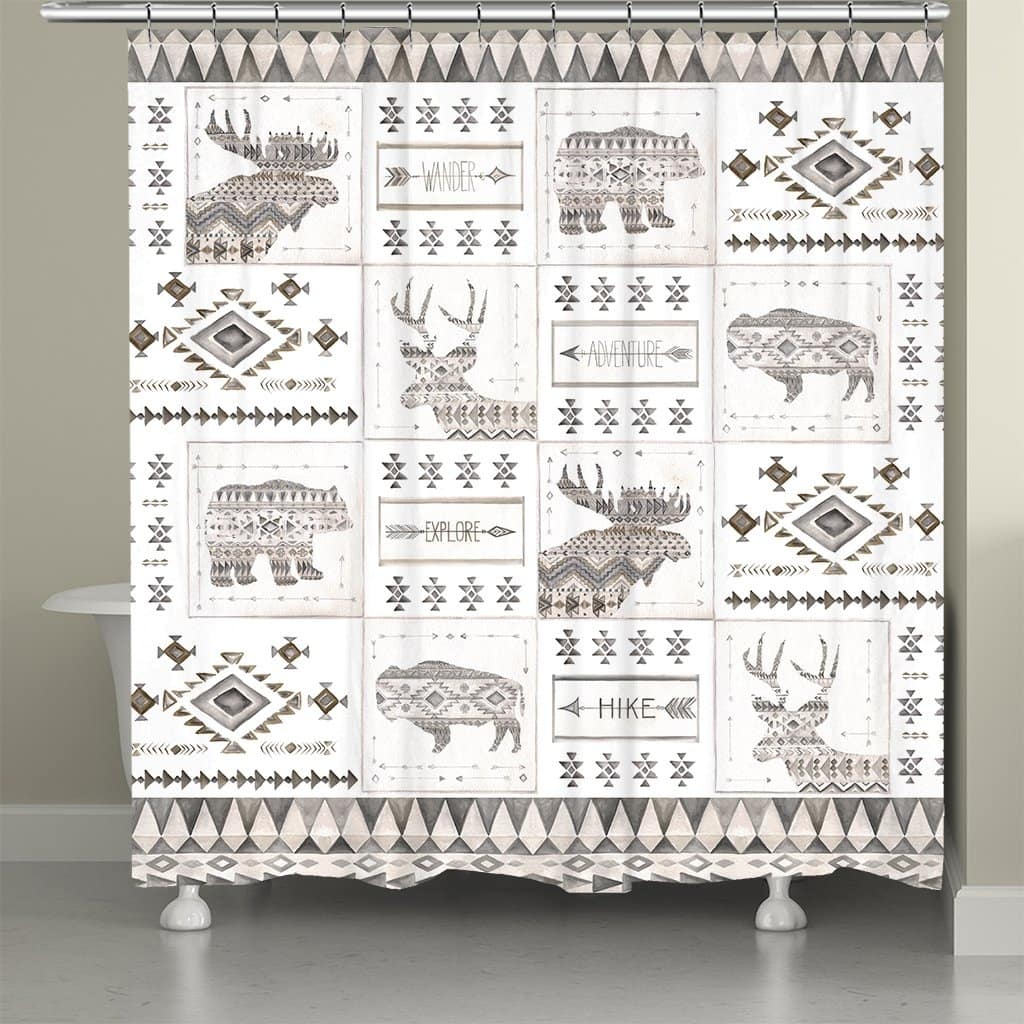 Outdoor Adventure Shower Curtain