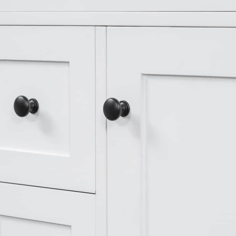 Modern Bathroom Vanity with Abundant Storage and Sturdy Construction