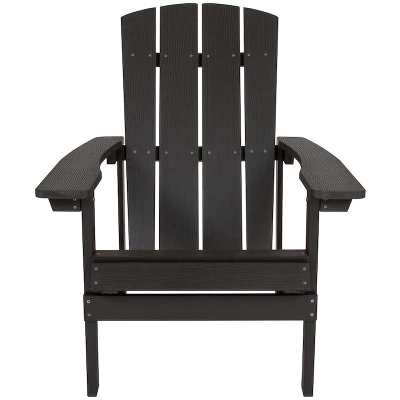 Outdoor All-Weather Poly Resin Wood Adirondack Chair