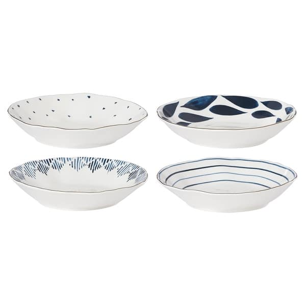 slide 2 of 3, Blue Bay 4-Piece Pasta Bowl Set