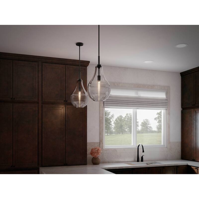 Kohler Lighting 42197-PE01 Simplice 12" Wide Teardrop Pendant