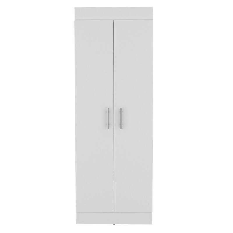 Nepal Pantry Cabinet, Space-Efficient 2-Door Design
