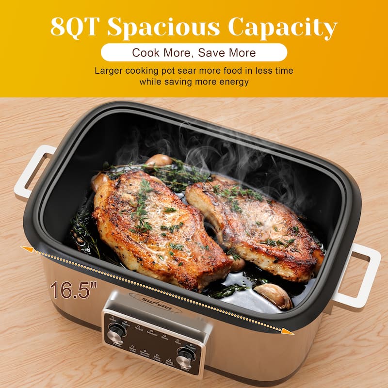 12-in-1 Digital Programmable Slow Cooker