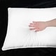 preview thumbnail 5 of 4, Superior Solid Microfiber Medium Density Pillow - White