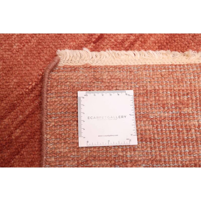 ECARPETGALLERY Hand-knotted Pak Finest Gabbeh Copper Wool Rug - 8'8 x 12'1