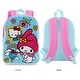 preview thumbnail 4 of 128, Girls 15" Backpack with Padded Straps & Zip Compartment - Ideal Toddler Bookbag for School & Travel