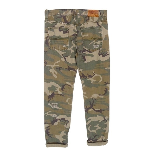 camo boyfriend pants