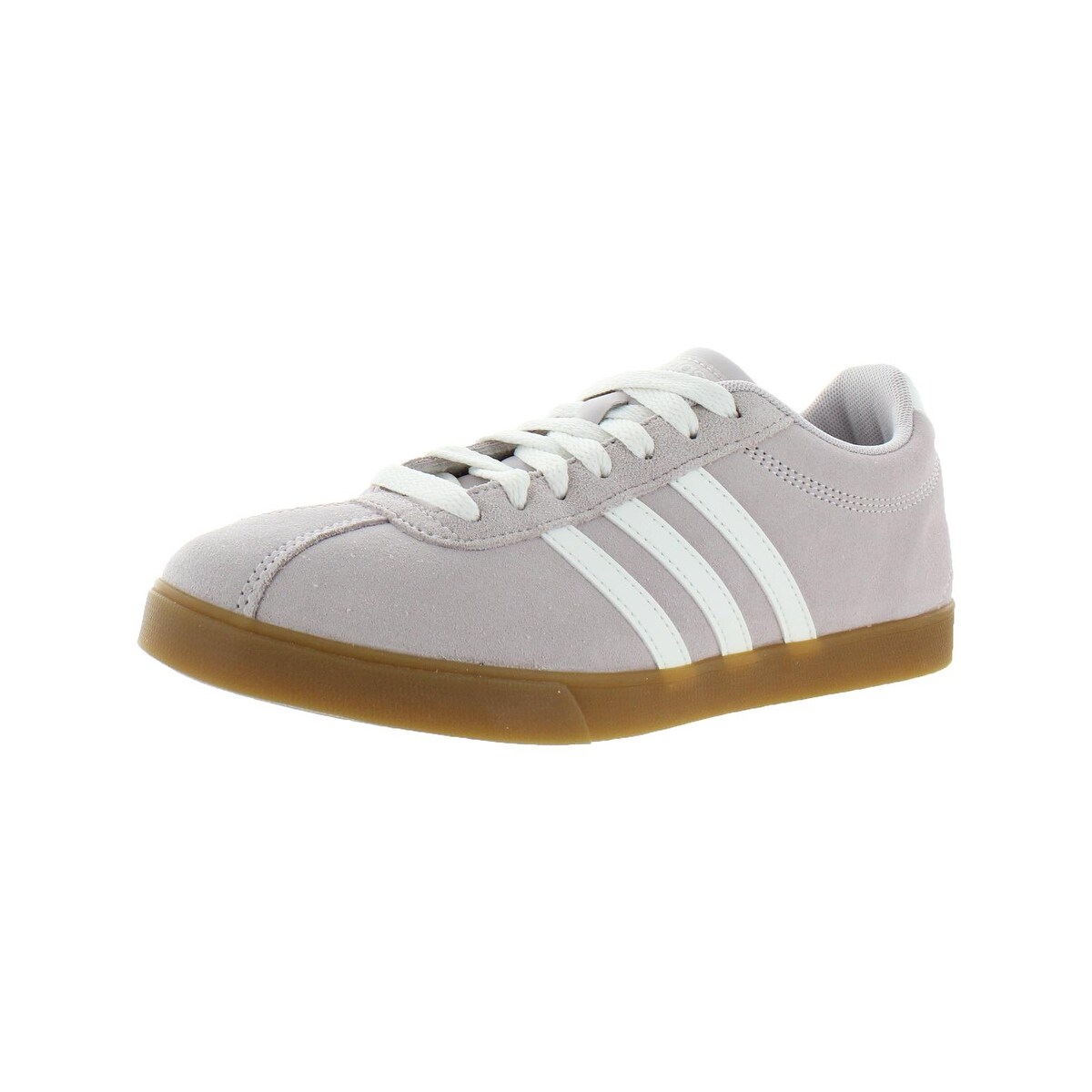 Shop Adidas Womens Courtset Tennis Shoes Suede Ortholite Float Overstock 29882808